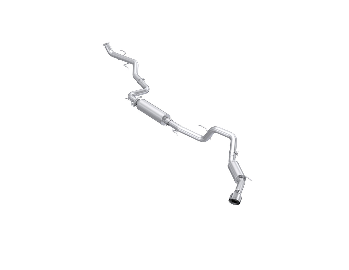 t 2024 Toyota Tacoma 3in. Cat-Back, Single Side Exit with Tip, T304. S5323304 MBRP Exhaust