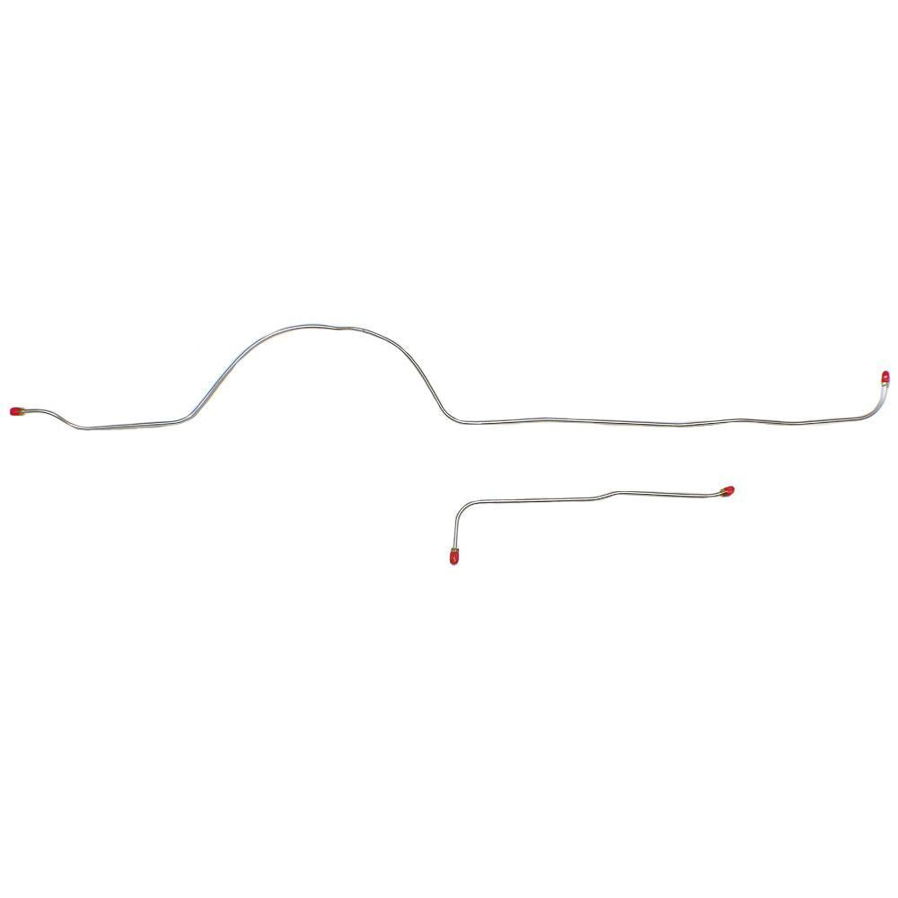 1951-1952 Chevrolet 3100 Complete Brake Line Kit Long Bed Stainless TCK5102SS