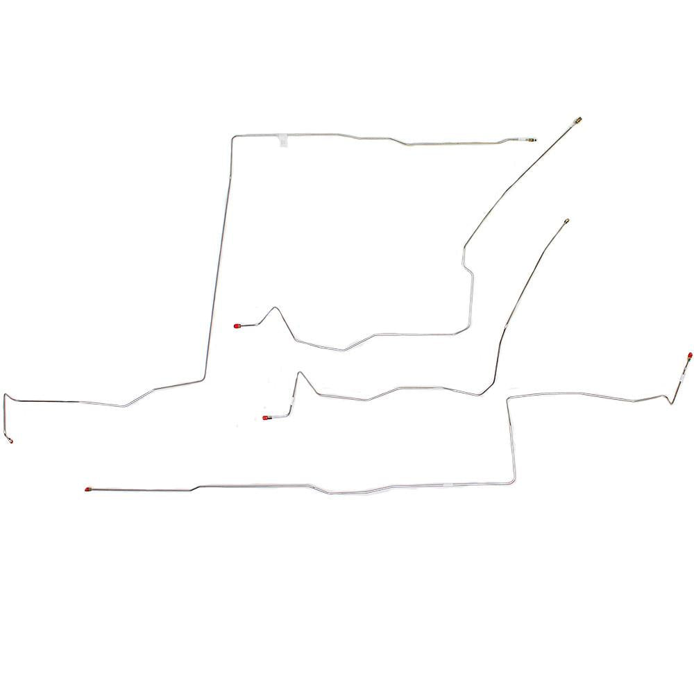 2002-2005 Dodge Neon Complete Brake Line Kit ABS Stainless CBK0090SS