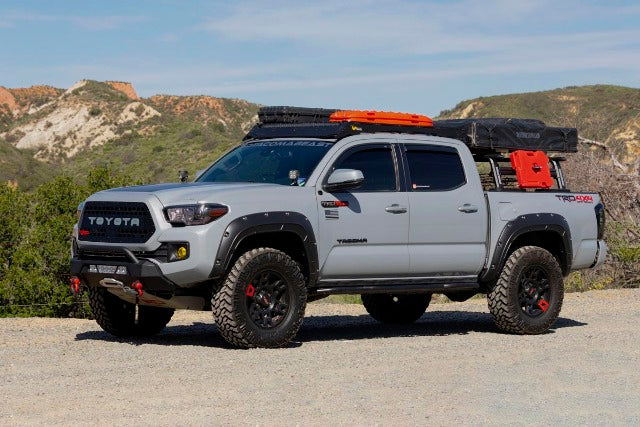 Fits Toyota Tacoma (16-23) Fender Flares; Defender; 1H5 Cement; A-T11621-1H5