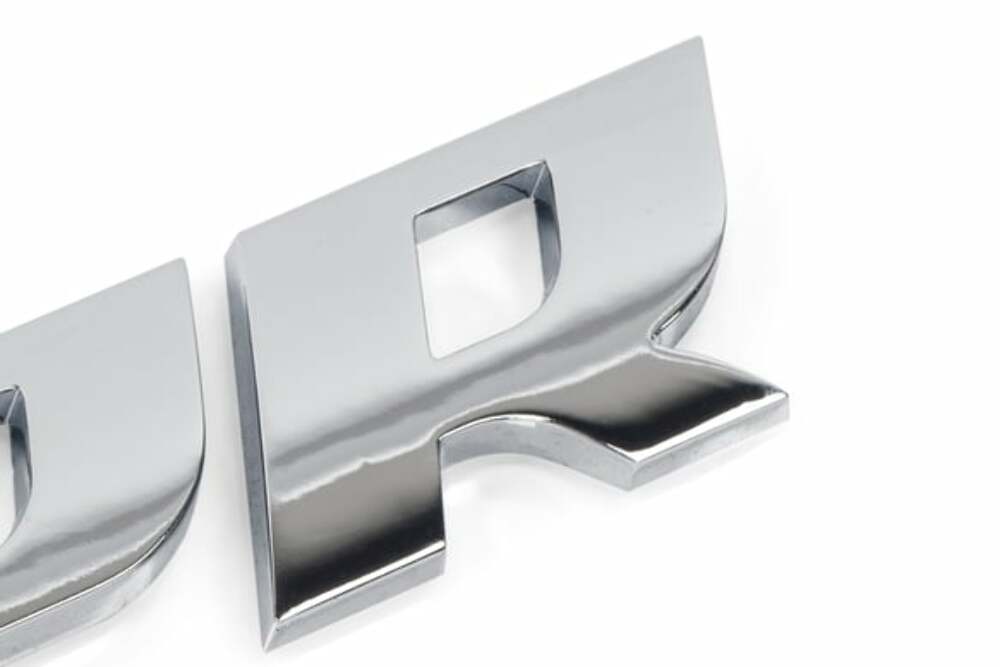 Fits 1985-2024 911 Porsche Badge - Polished Silver for Audi and VW