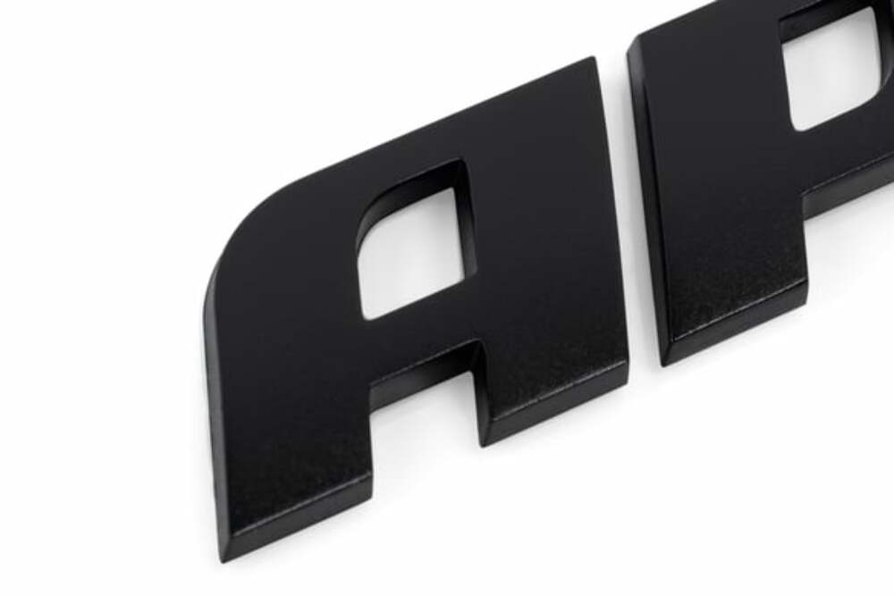 Fits 1985-2024 911 Porsche Badge - Satin Black for Audi and VW