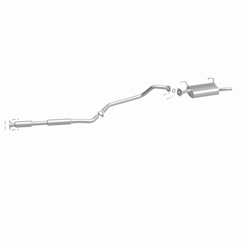 Fits 2000-2001 Nissan Sentra 1.8L Direct-Fit Replacement Exhaust System 106-0084 aluminized steel