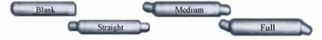 Jones Exhaust A3514B Glasspack Muffler Blank 2-1/4 Inlet & Outlet
