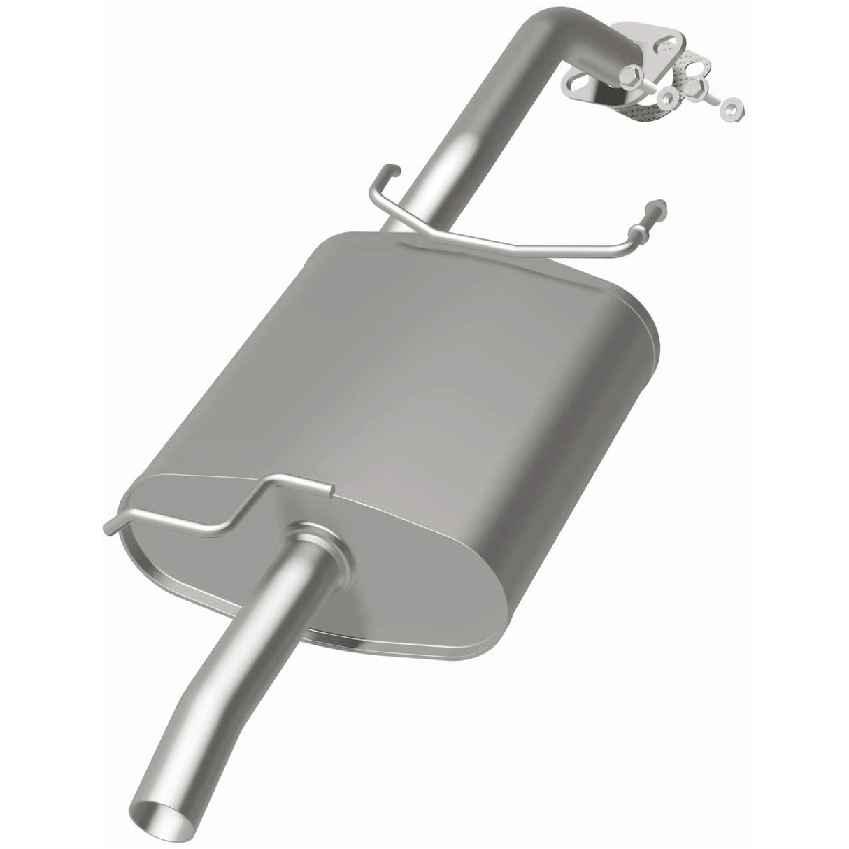 2000-2005 Hyundai Accent Direct-Fit Muffler Kit 108-0063 aluminized steel