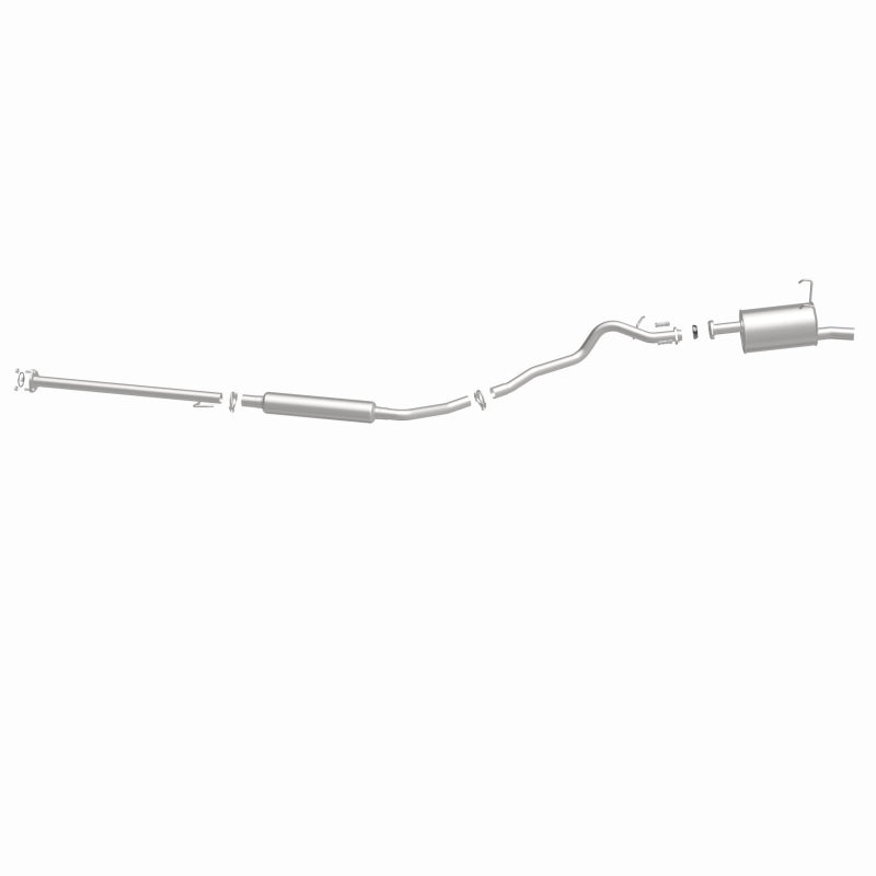 Fits 1997-2001 Honda CR-V 2.0L Direct-Fit Replacement Exhaust System 106-0074 aluminized steel