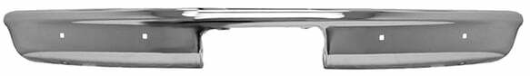 1967-1972 Chevrolet Trucks; Rear Bumper-Fleetside-Chrome chrome A5004-67