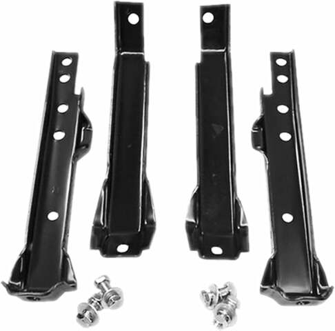 1967-72 Gmc C10 & K-Series Longbed Trucks Rear Bumper Brackets steel A5017-67