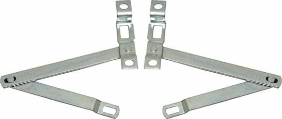 1967-1972 Chevrolet Trucks; Tailgate Link Set-Fleetside-Zinc-Pair A6456-67