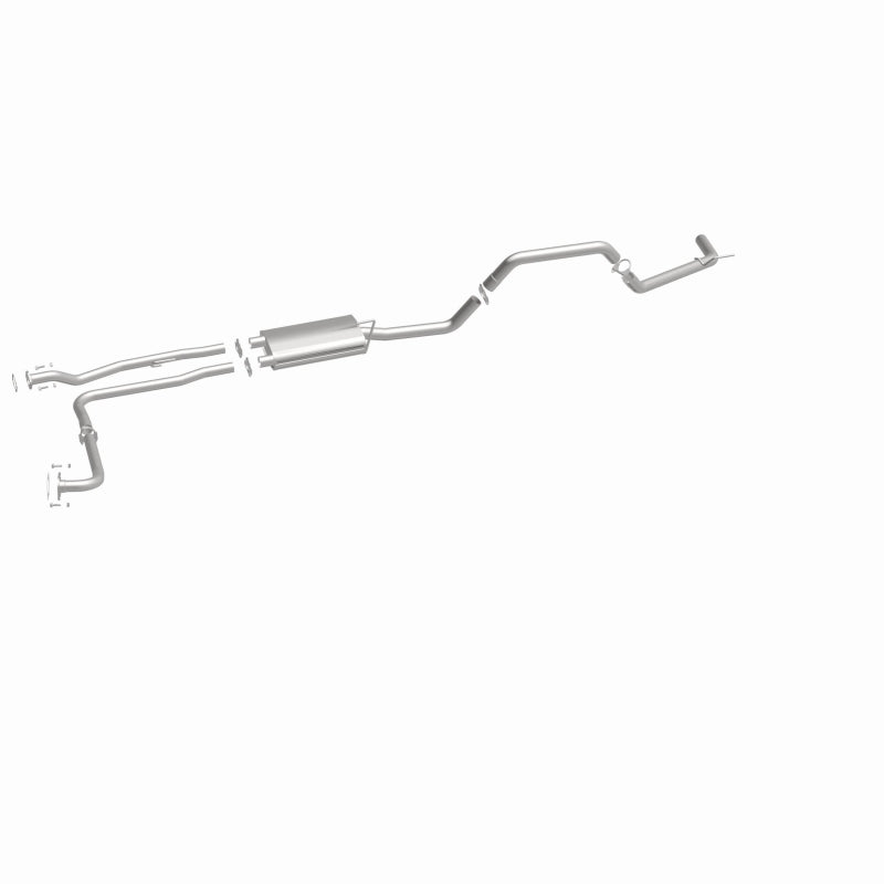 2012-2017 Nissan Direct-Fit Replacement Exhaust System 4.0L V6 106-0296 aluminized steel