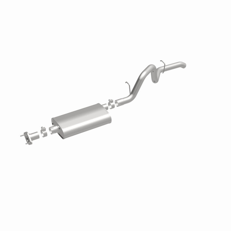 Fits 1997-2006 Jeep Wrangler Stainless Direct-Fit Replacement Exhaust 116-0002 stainless steel