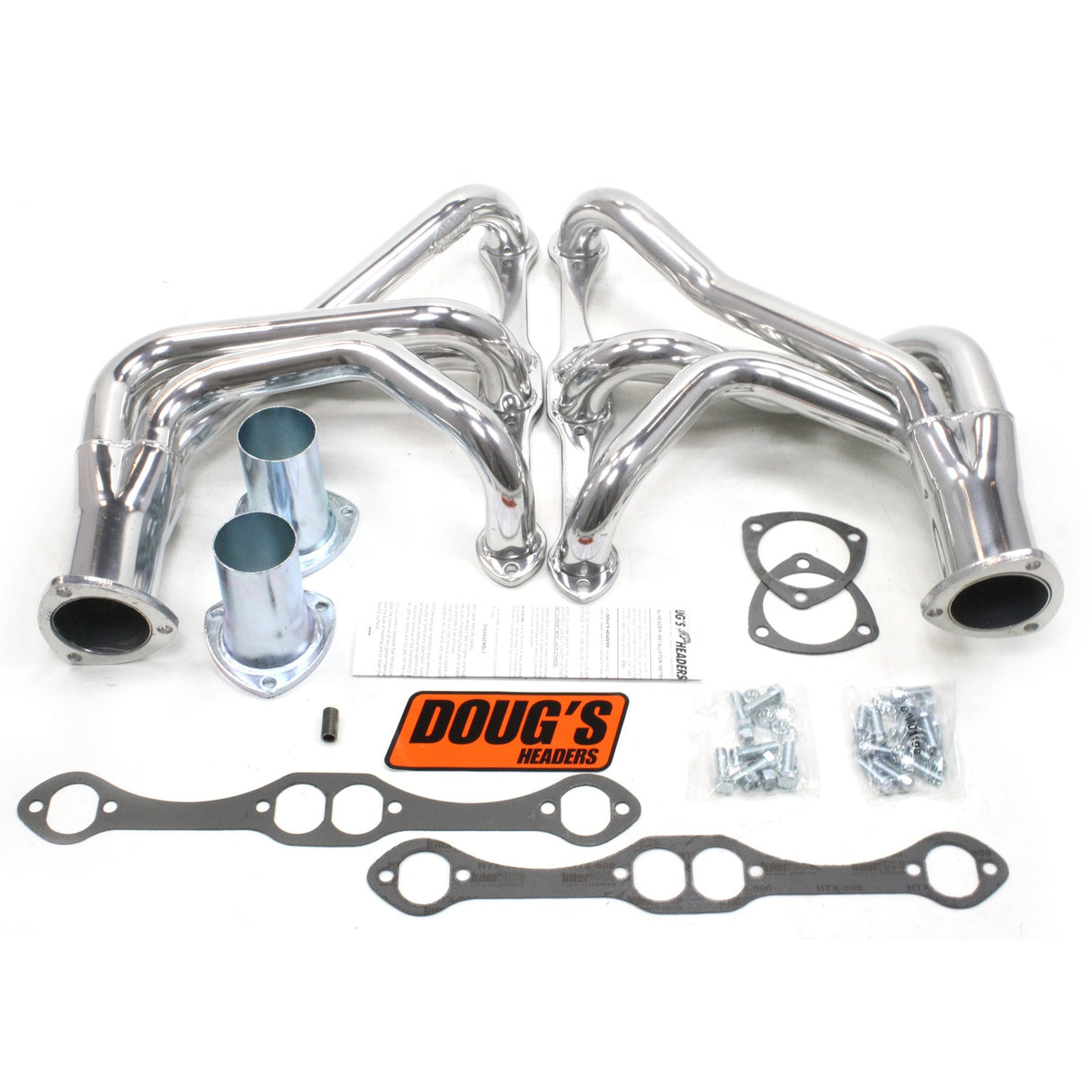 Long Tube Headers for 63-82 Corvette 265-400 SBC 1-5/8in Primary D350
