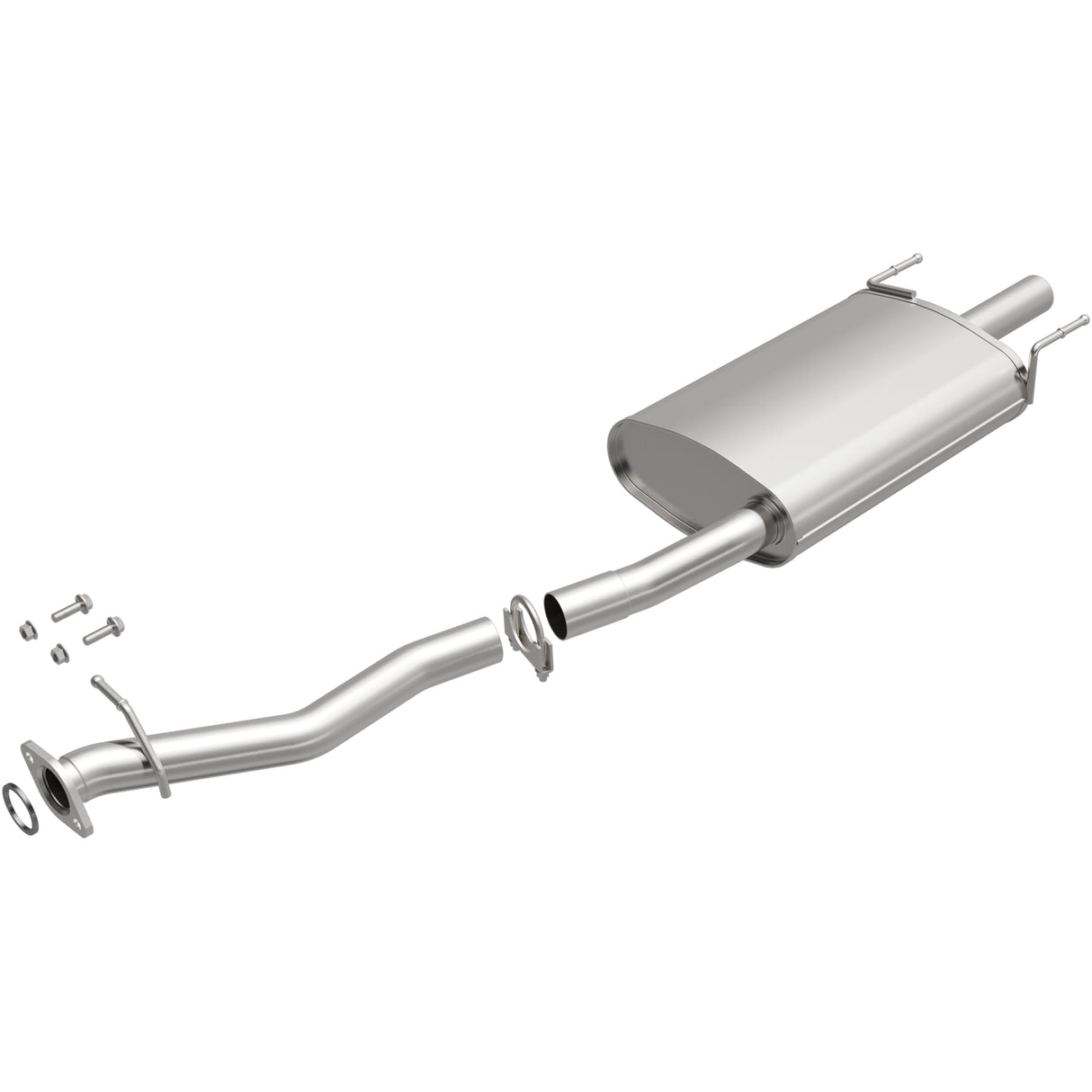 1991-1993 Honda Accord Direct-Fit Muffler Kit 108-0095 aluminized steel