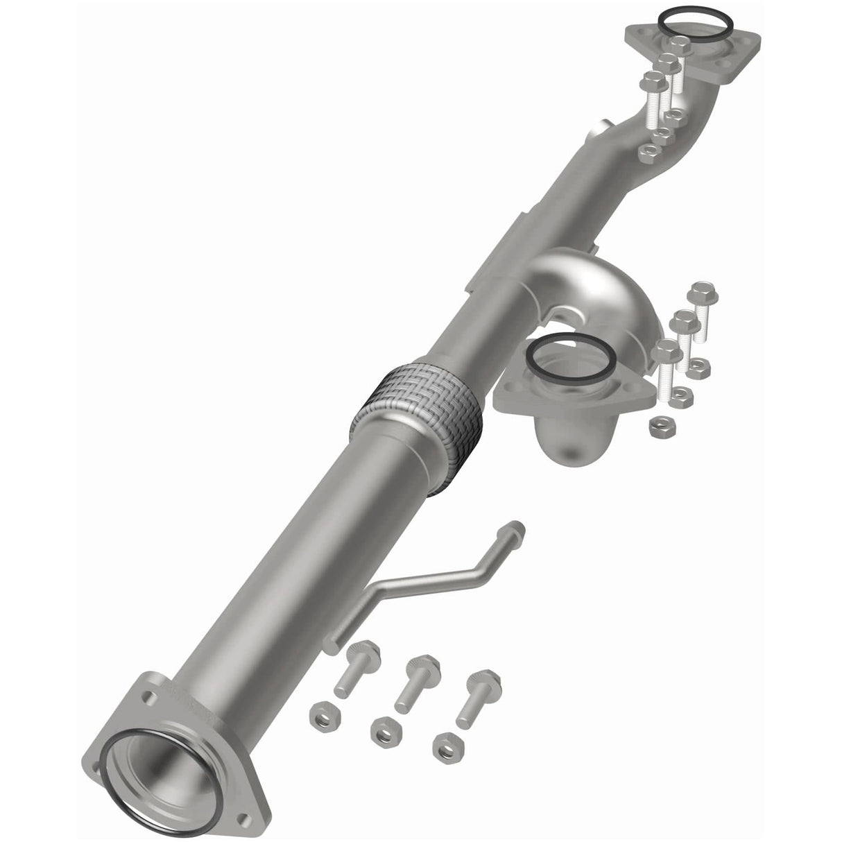 2007-2013 Acura MDX Direct-Fit Front Pipe Kit 107-0123 stainless steel