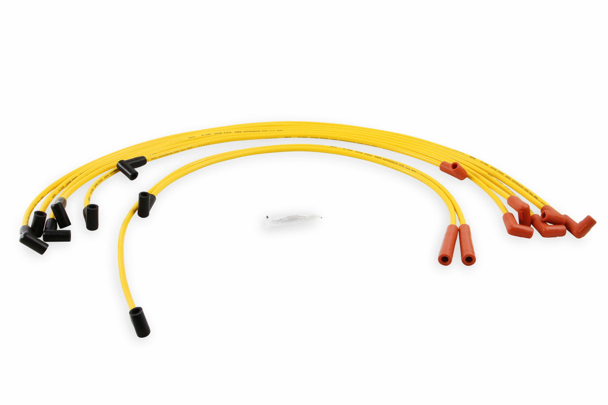 Super Stock Spark Plug Wire Set for 1980-1985 Chevy Silverado V8 yellow 8mm