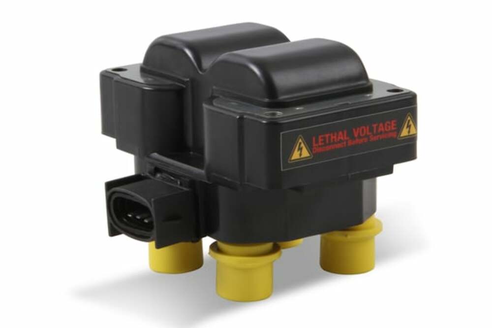 Ignition Coil for 1996-2001 Ford Mustang V8 yellow black