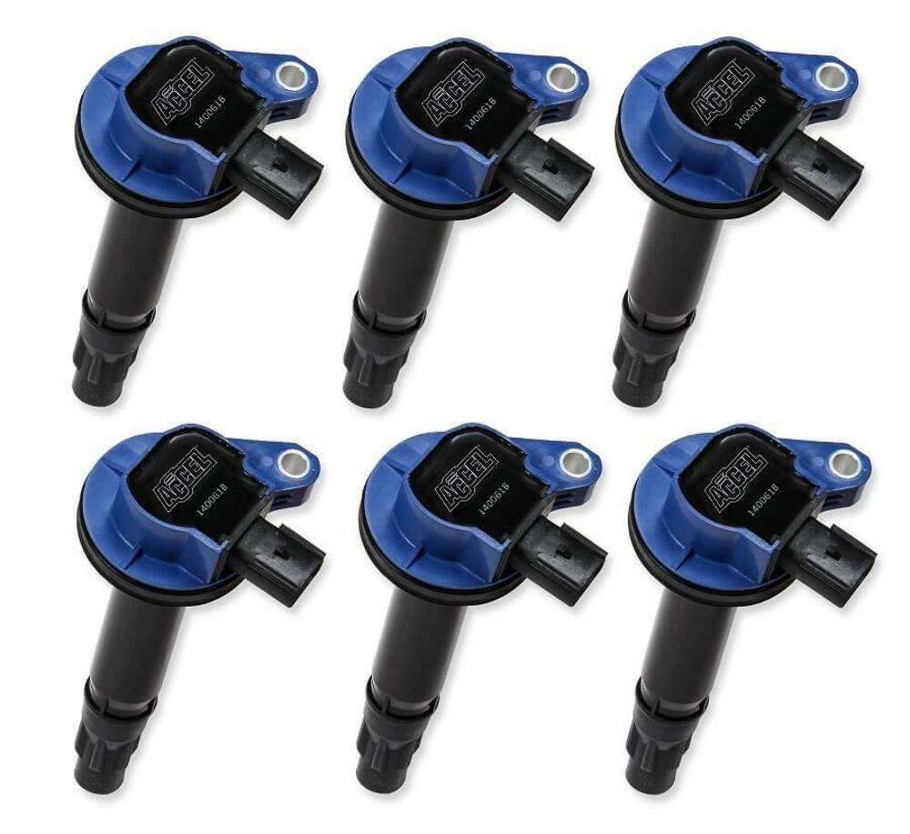 Ignition Coil for 2014-2016 Ford Mustang V6 blue black