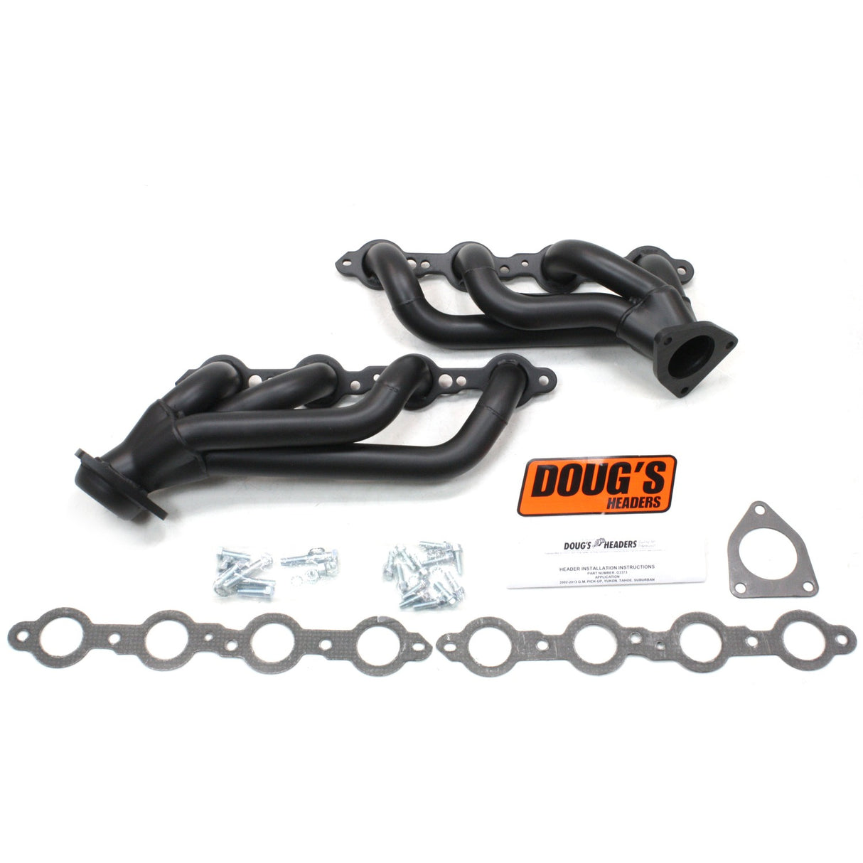 Headers for Emissions Legal Header 02-13 GM Truck 4.8-5.3L LS W/O EGR D3373-B