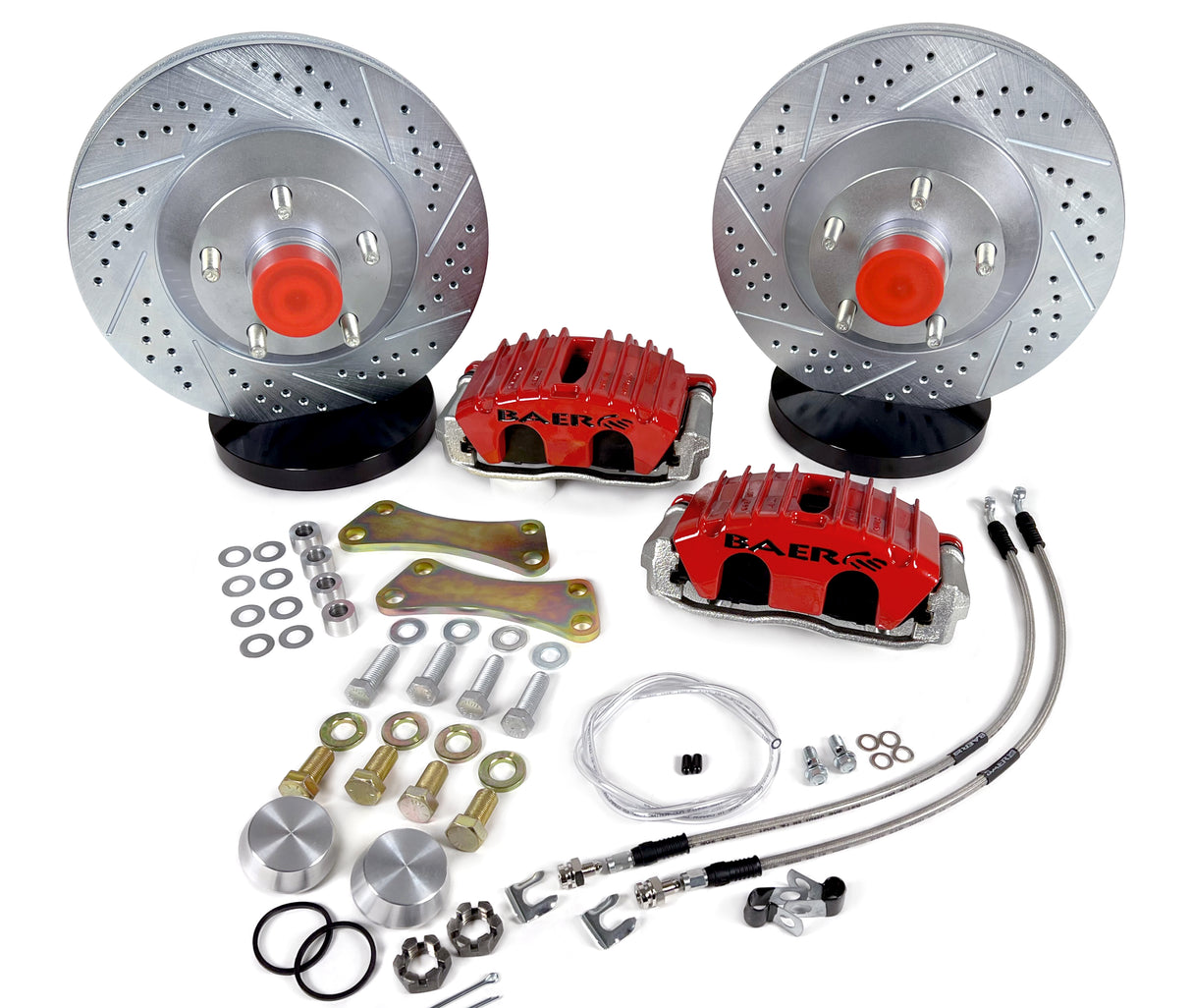 1988-1998 Chevrolet C1500 Brakes 13" Classic Series Front Brake Kit 4301681R stainless steel slotted