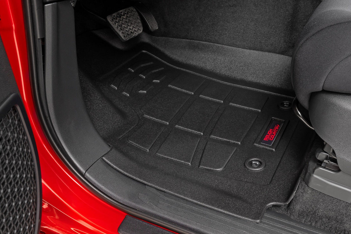 Sure-Fit Floor Mats - Front - Double Cab - Toyota Tacoma 2WD/4WD (2024-2025)