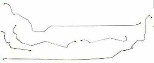 Intermediate Brake Line Kit for 1999-2005 Buick Century stainless steel