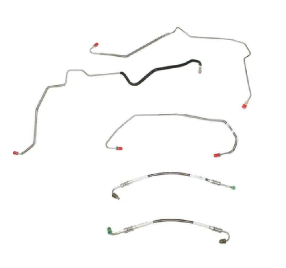 Front Brake Line Kit for 2013 00-05 Chevy Monte Carlo No ABS steel