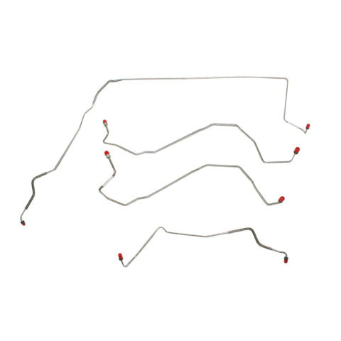 Front Brake Line Kit for 2000-2003 Buick LeSabre AWABS steel