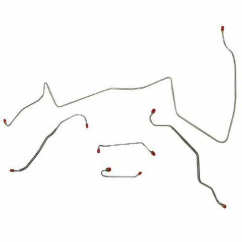 Front Brake Line Kit for 1967 Pontiac LeMans drum brakes steel