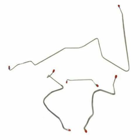 Front Brake Line Kit for 1967 Oldsmobile Cutlass drum brakes