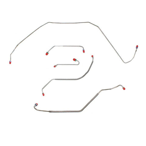 Front Brake Line Kit for 1967 Buick Skylark drum brakes steel