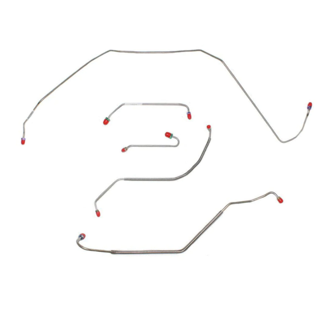 Front Brake Line Kit for 1967 Buick Skylark drum brakes stainless steel