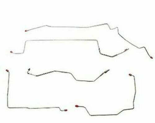Front Brake Line Kit for 92-95 Buick Lesabre stainless steel
