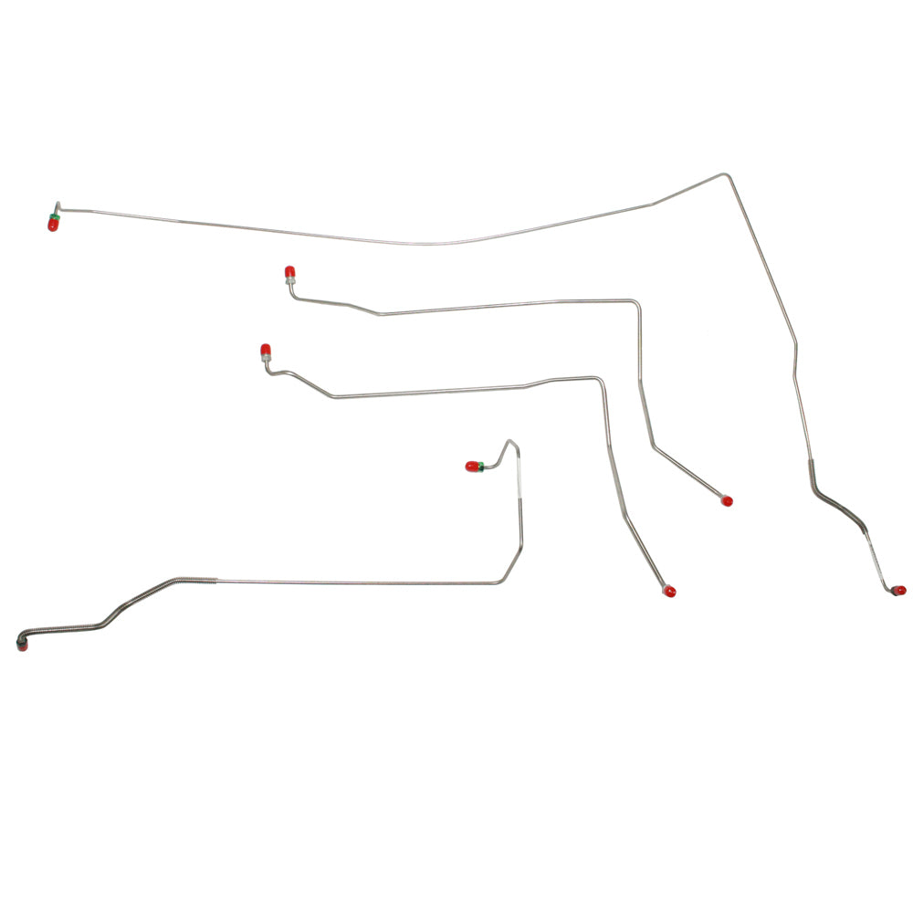 Front Brake Line Kit for 1997-2005 Buick Park Avenue stainless steel