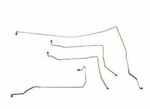 97-05 Buick Park Avenue Front Brake Line Kit Stainless Steel