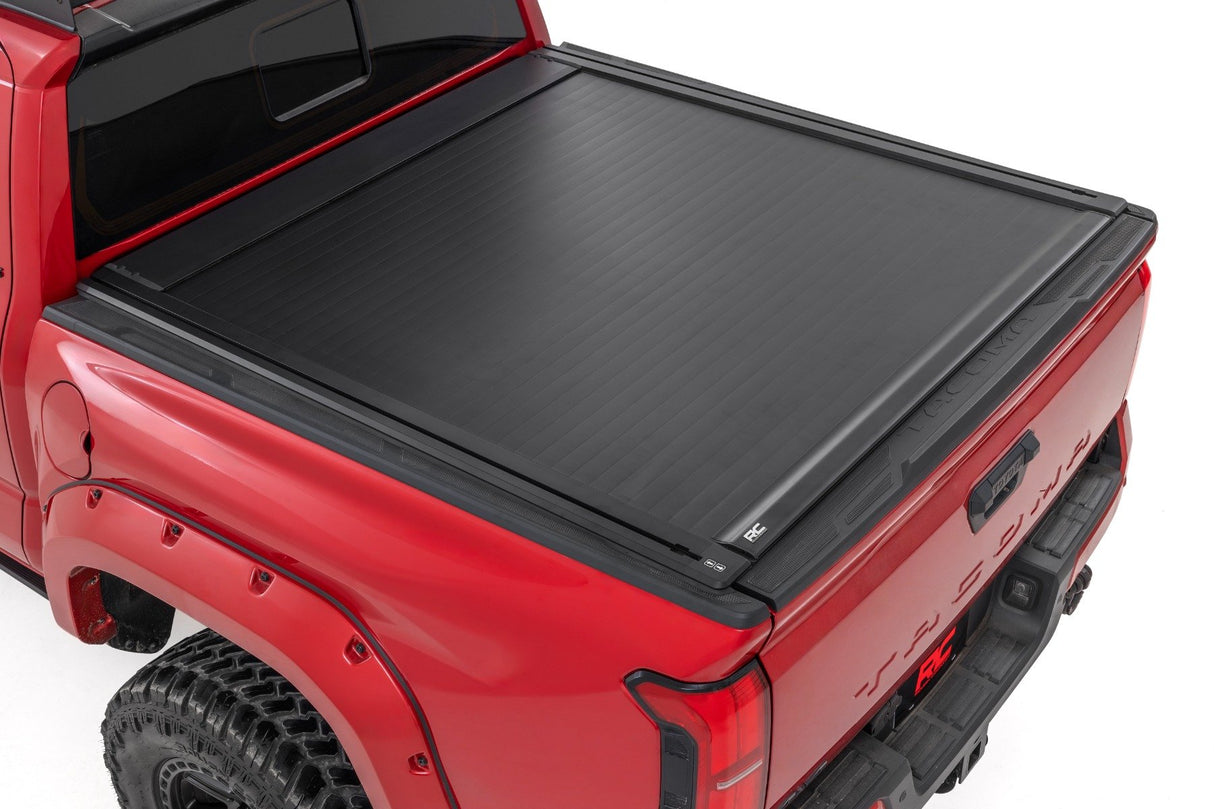Powered Retractable Bed Cover for 2024-2025 Toyota Tacoma by Rough Country