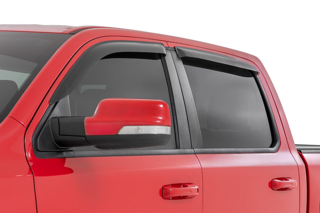 Side Window Deflectors - for Ram 1500 by Rough Country