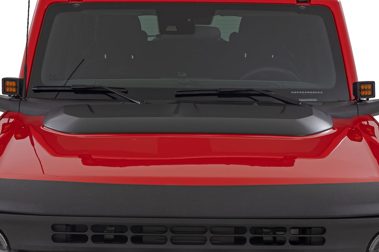 Hood Scoop - M7 Carbonized Gray - Ford Bronco 4WD (2021-2025)