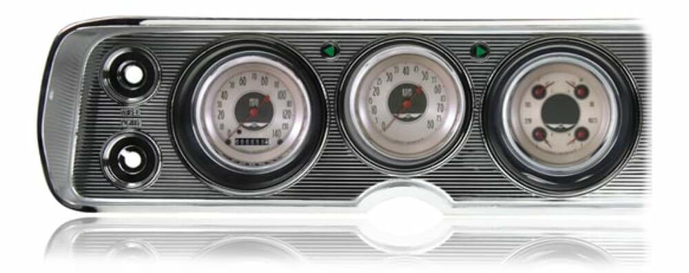 All American Nickel 1964-65 Chevelle Package CV64AN for 1964-1965 Chevelle dash gauge cluster