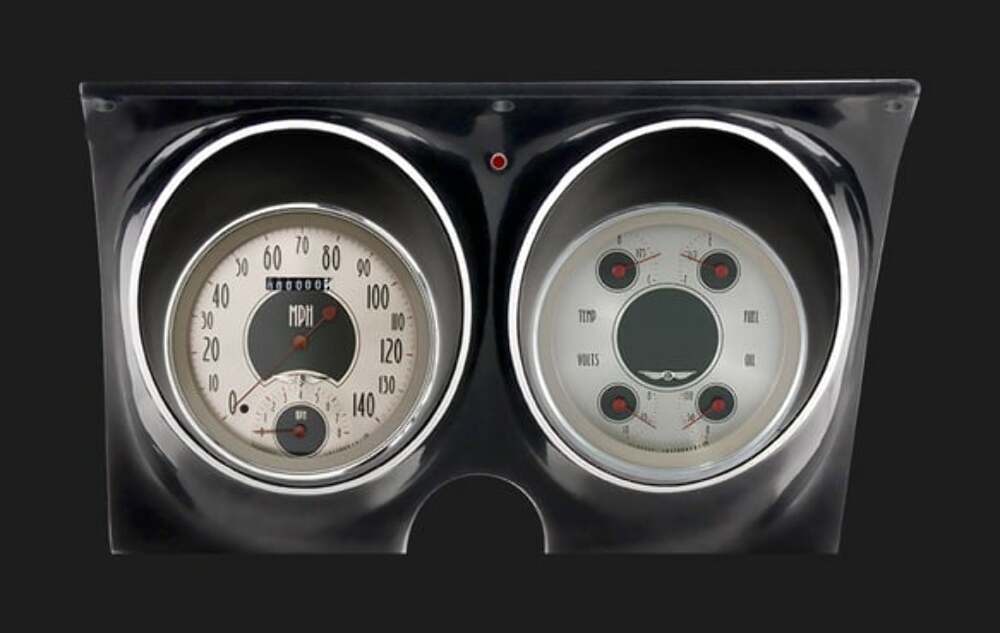 All American Nickel 1967-68 Camaro Package CAM67AN for 1967-1968 Camaro dash gauge cluster
