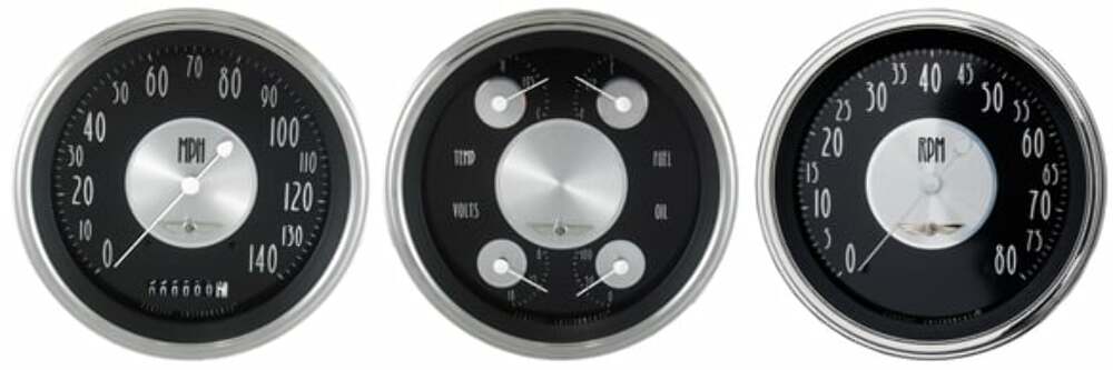 Classic Instruments analog dash gauge set