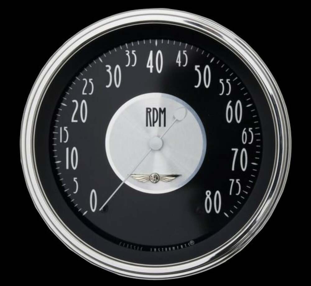 t All American Tradition 4 5/8" Tachometer AT71SLC Classic Instruments
