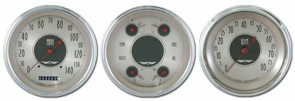 Classic Instruments analog dash gauge set