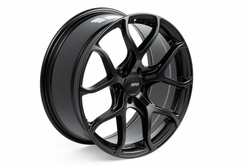 A01 Flow Formed Wheels (19x8.5) (Satin Black) (1 Wheel) for Audi and VW aluminum black