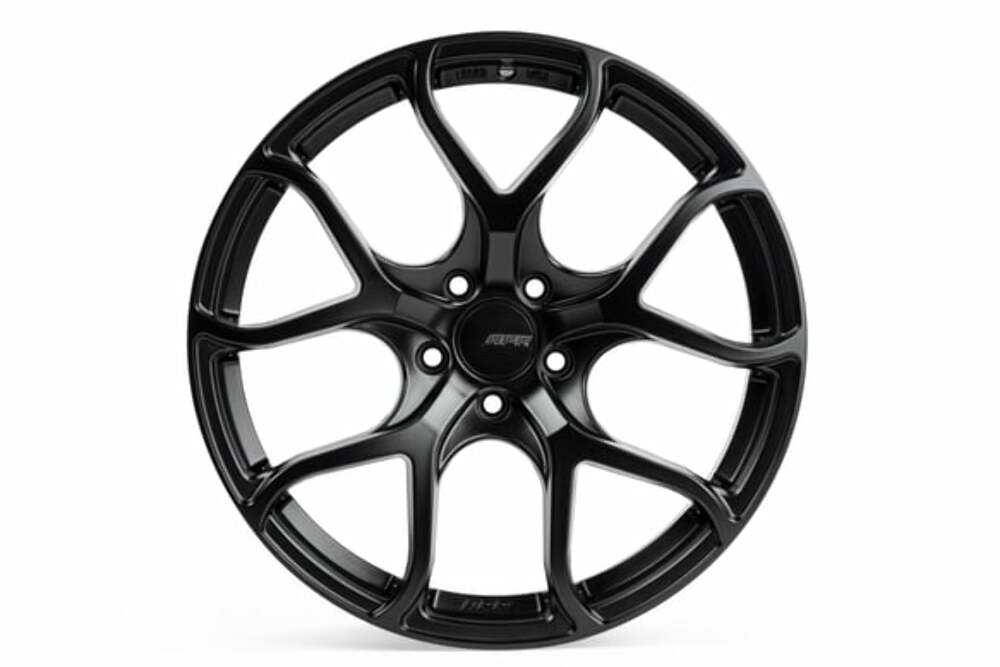 A01 Flow Formed Wheels (19x8.5) (Satin Black) (1 Wheel) for Audi and VW aluminum black