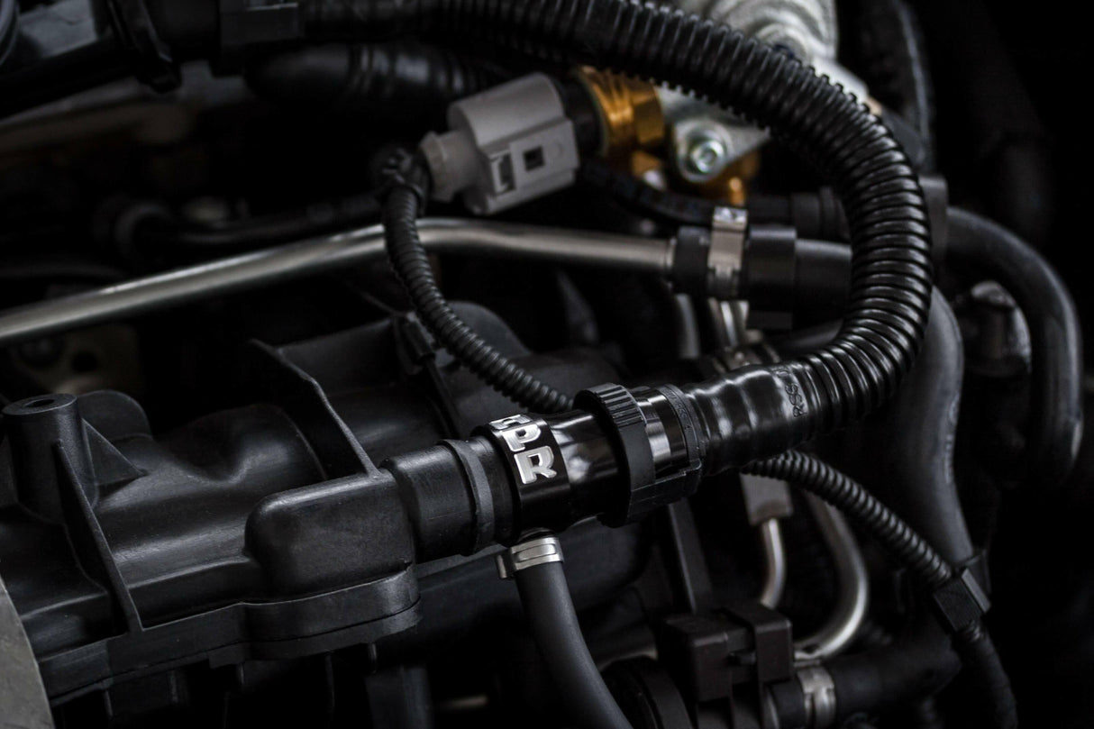 Boost Tap - MK5/6 2.0T (Partial Kit) for Audi and VW aluminum black