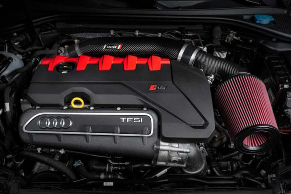 Carbon Fiber Intake Filter System - 2.5 TFSI MK3 TT RS/RS3 for Audi carbon fiber stainless steel