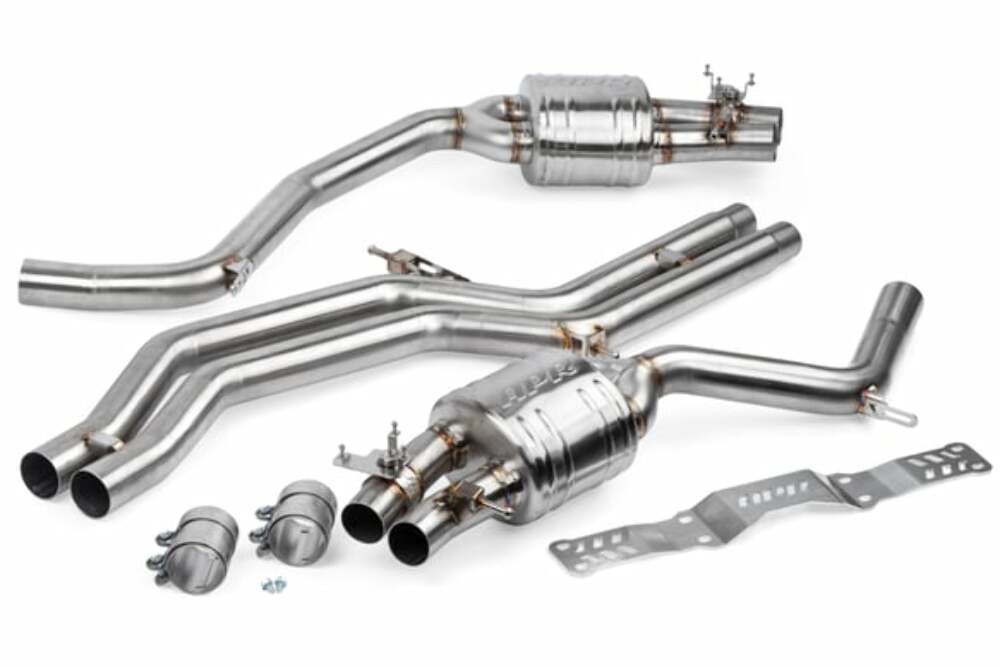 Catback Exhaust System - 4.0 TFSI - C7 RS6 and RS7 for Audi stainless steel
