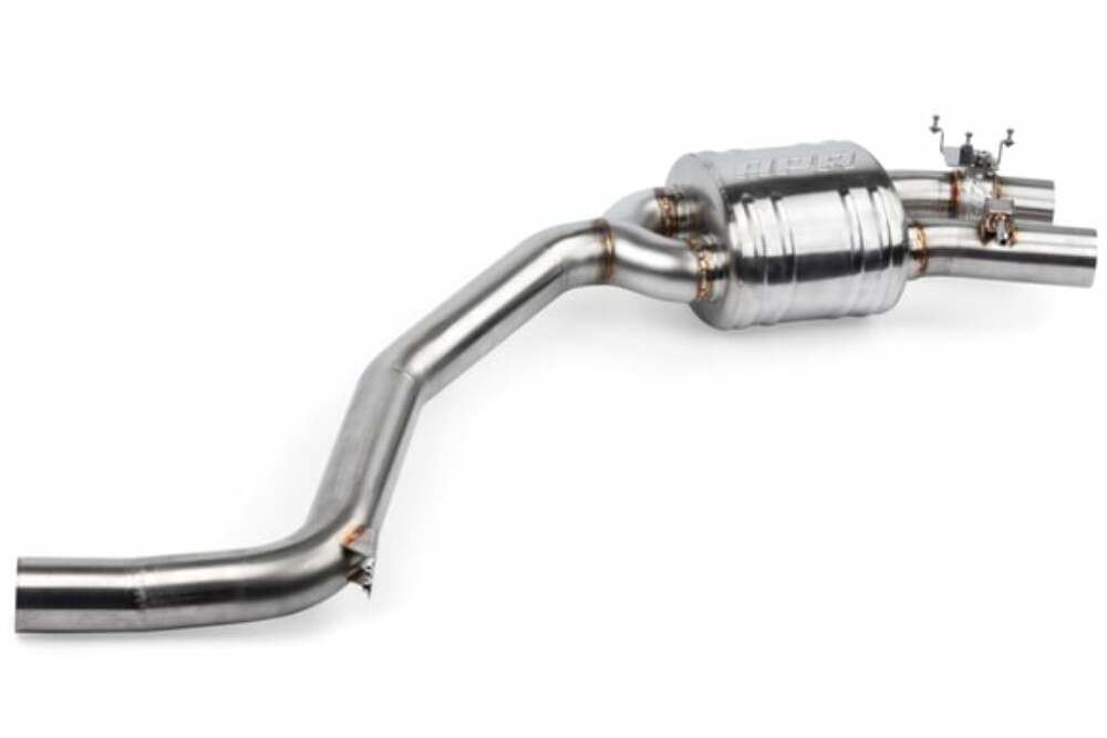 Catback Exhaust System - 4.0 TFSI - C7 S6 and S7 for Audi stainless steel polished