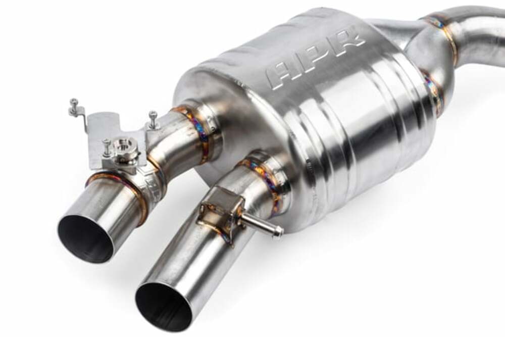 Catback Exhaust System - 4.0 TFSI - C7 S6 and S7 for Audi stainless steel polished