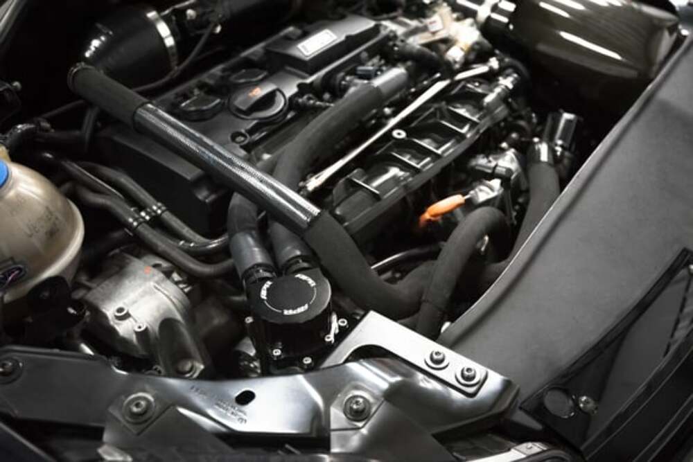 APR Catch Can - MK6 Golf R (NAR) and VW aluminum stainless steel